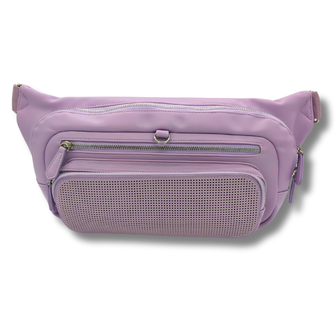Designer Parks Belt Bag Waist Bag Bum Bag Cross Body Bag Purse for Women Traveling to Disney Parks. Single Rider Color Lilac Haze