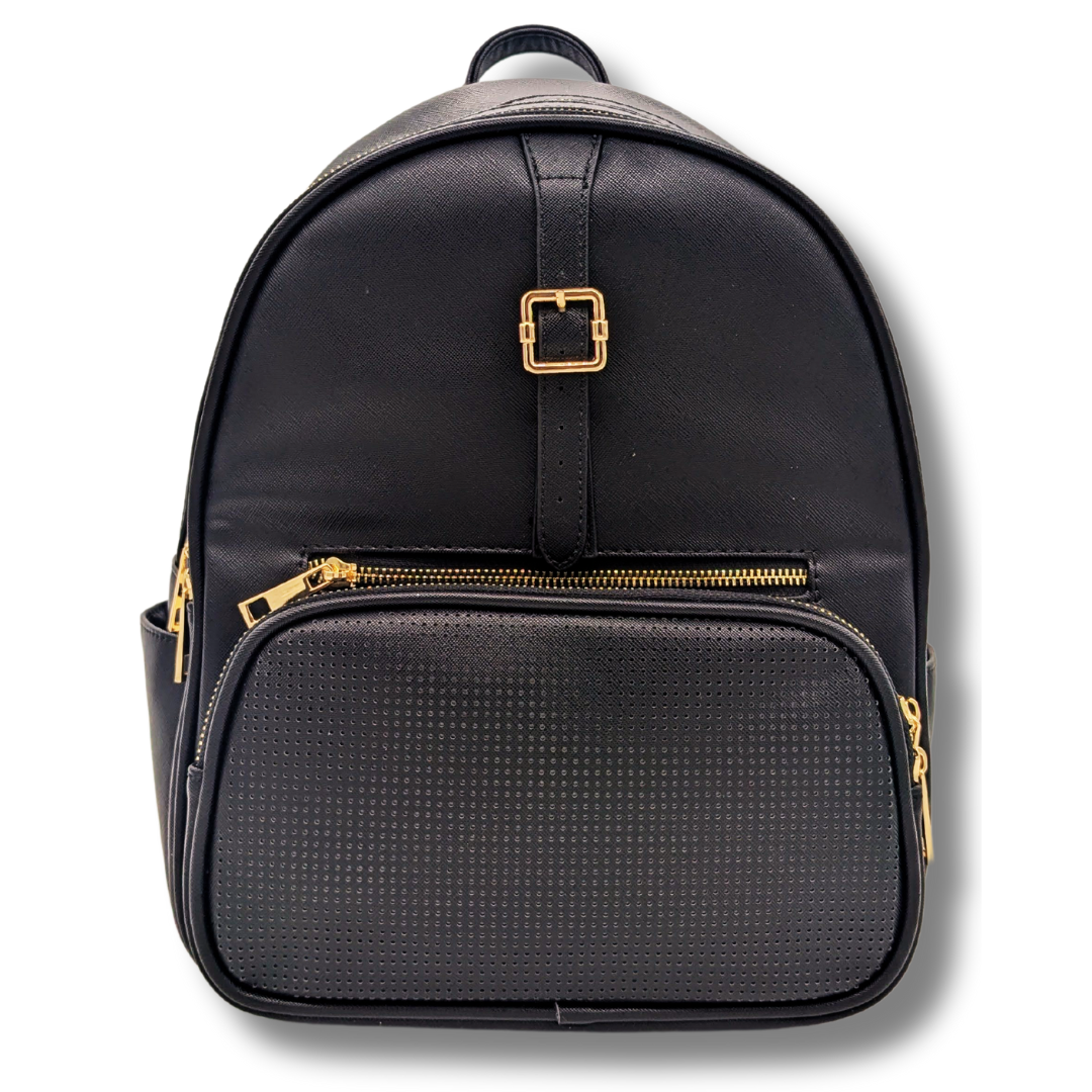 Designer black rucksack shop