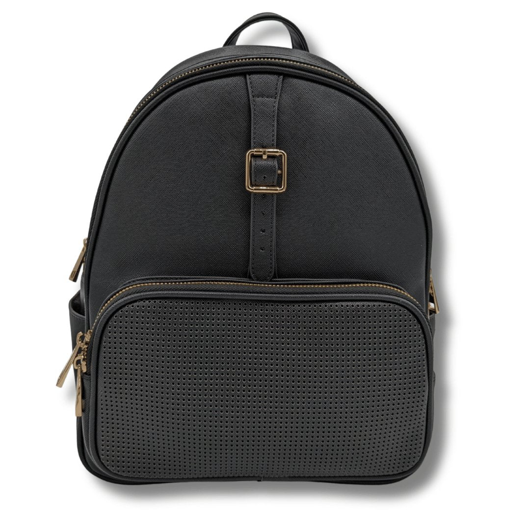 Rope Drop Backpack (Black) with Schweitzer Hydration Kit and 10 Locking Pin Backs