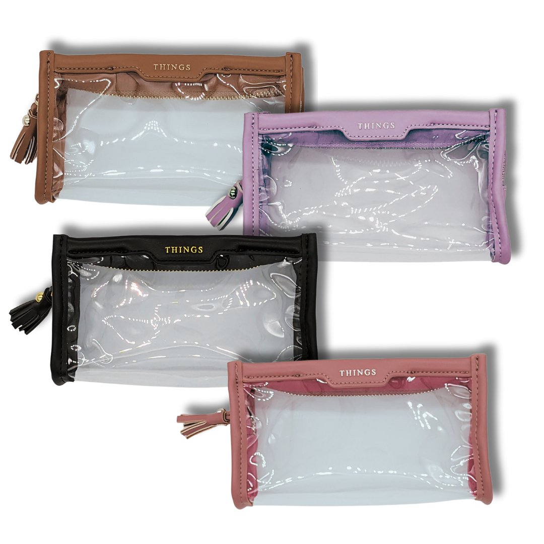 Zippered Clear Pouch