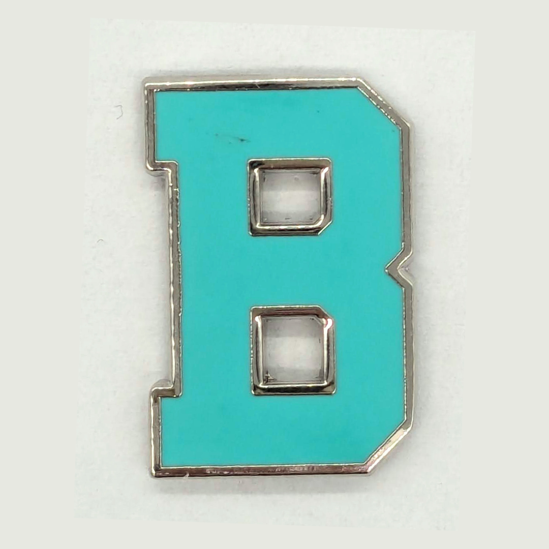 Varsity Letter Pin - Petal Pink