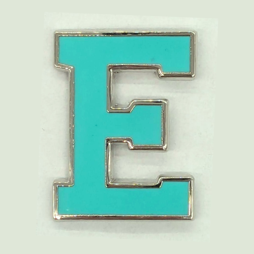 Varsity Letter Pin - Petal Pink