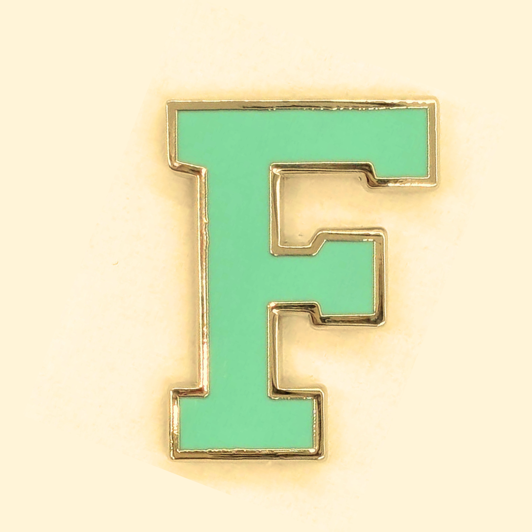 Varsity Letter Pin - DPC Blue