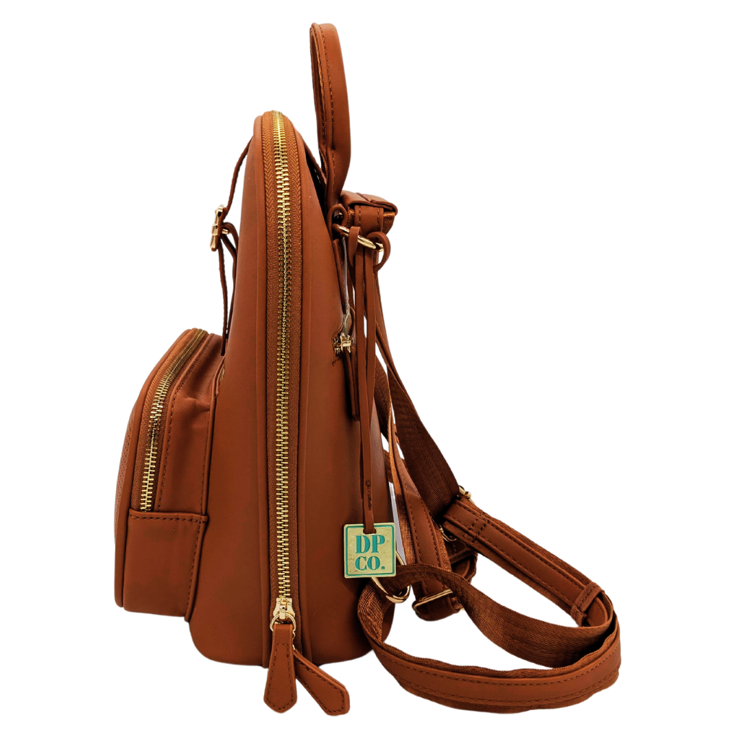 The Park View Crossbody Backpack - Fawn