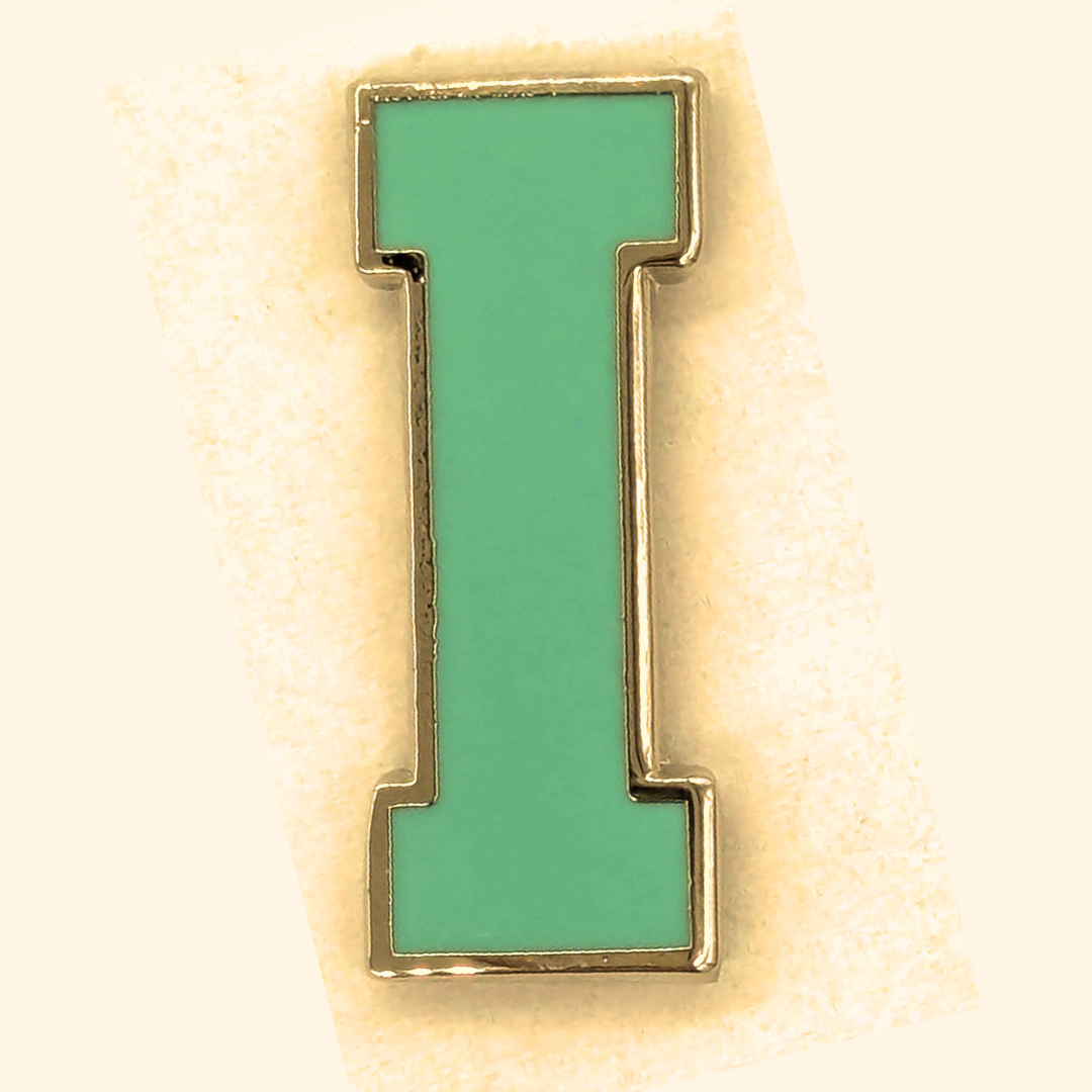 Varsity Letter Pin - DPC Blue