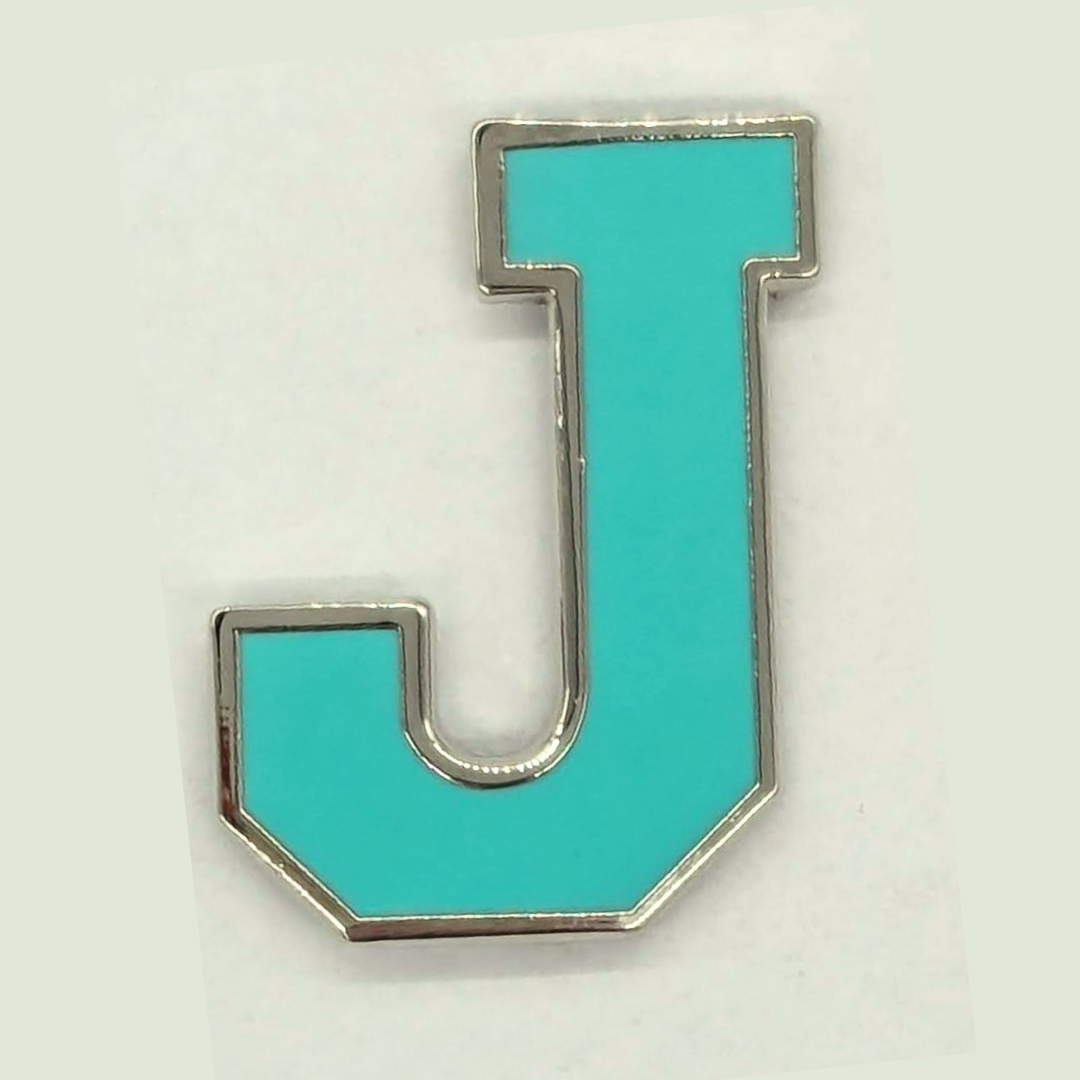 Varsity Letter Pin - Petal Pink