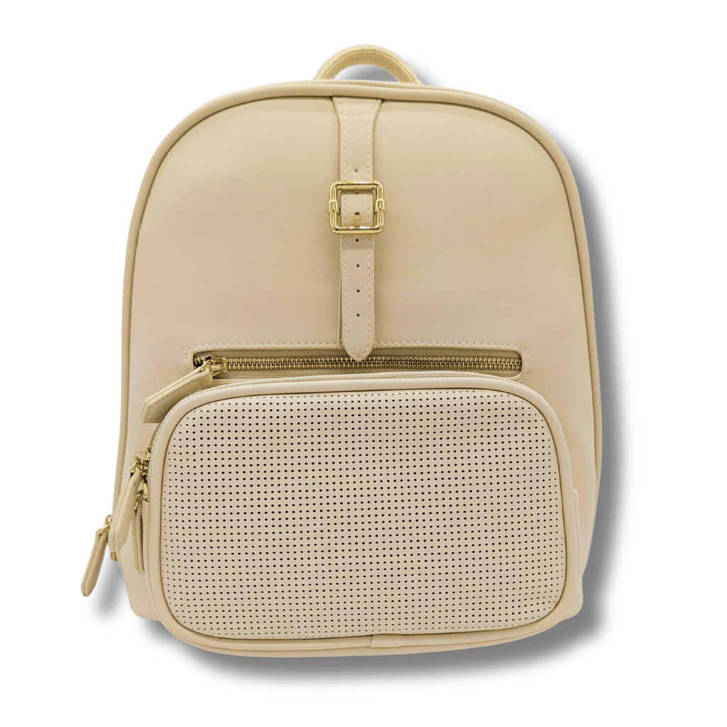 The Park View Crossbody Backpack - Marshmallow