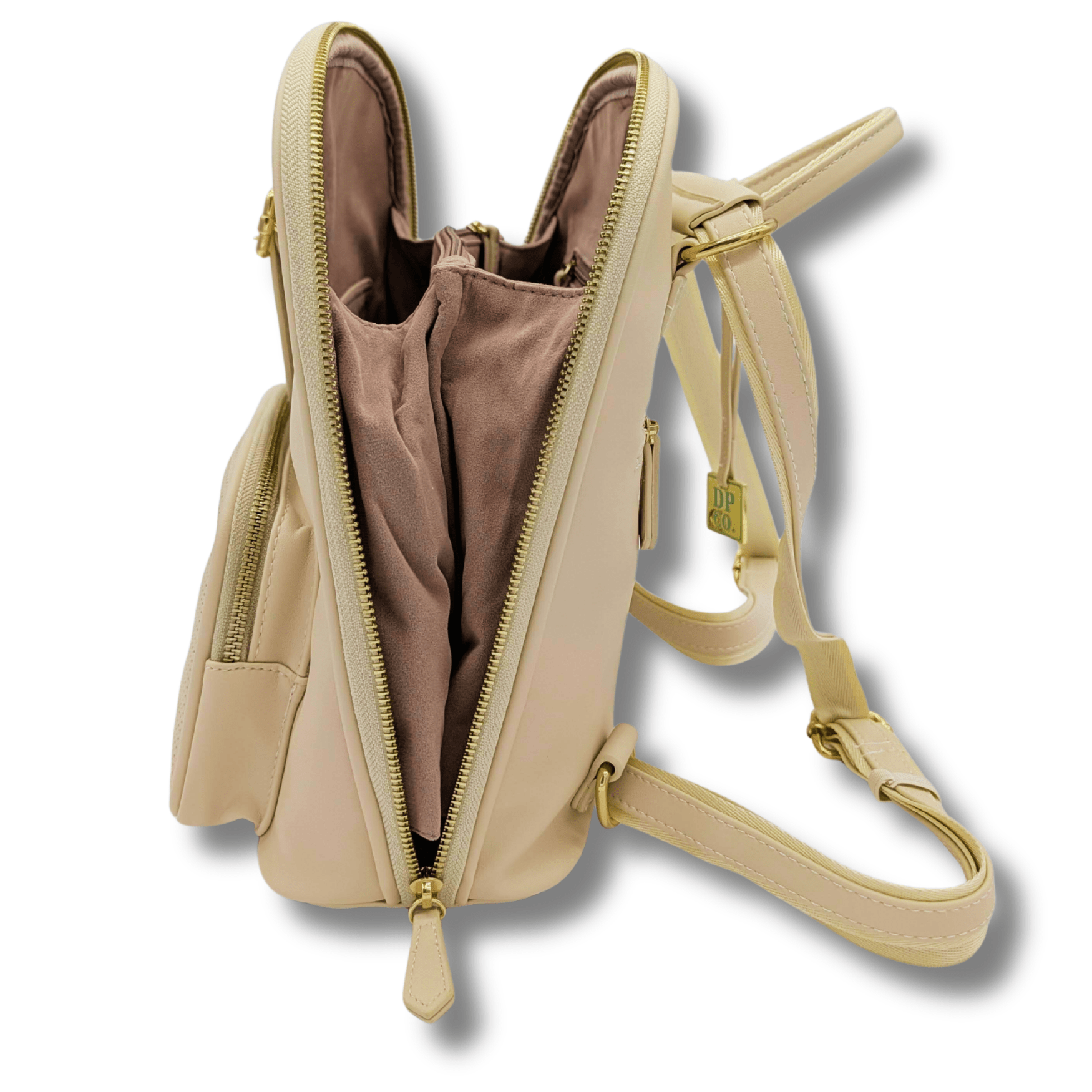 The Park View Crossbody Backpack - Marshmallow