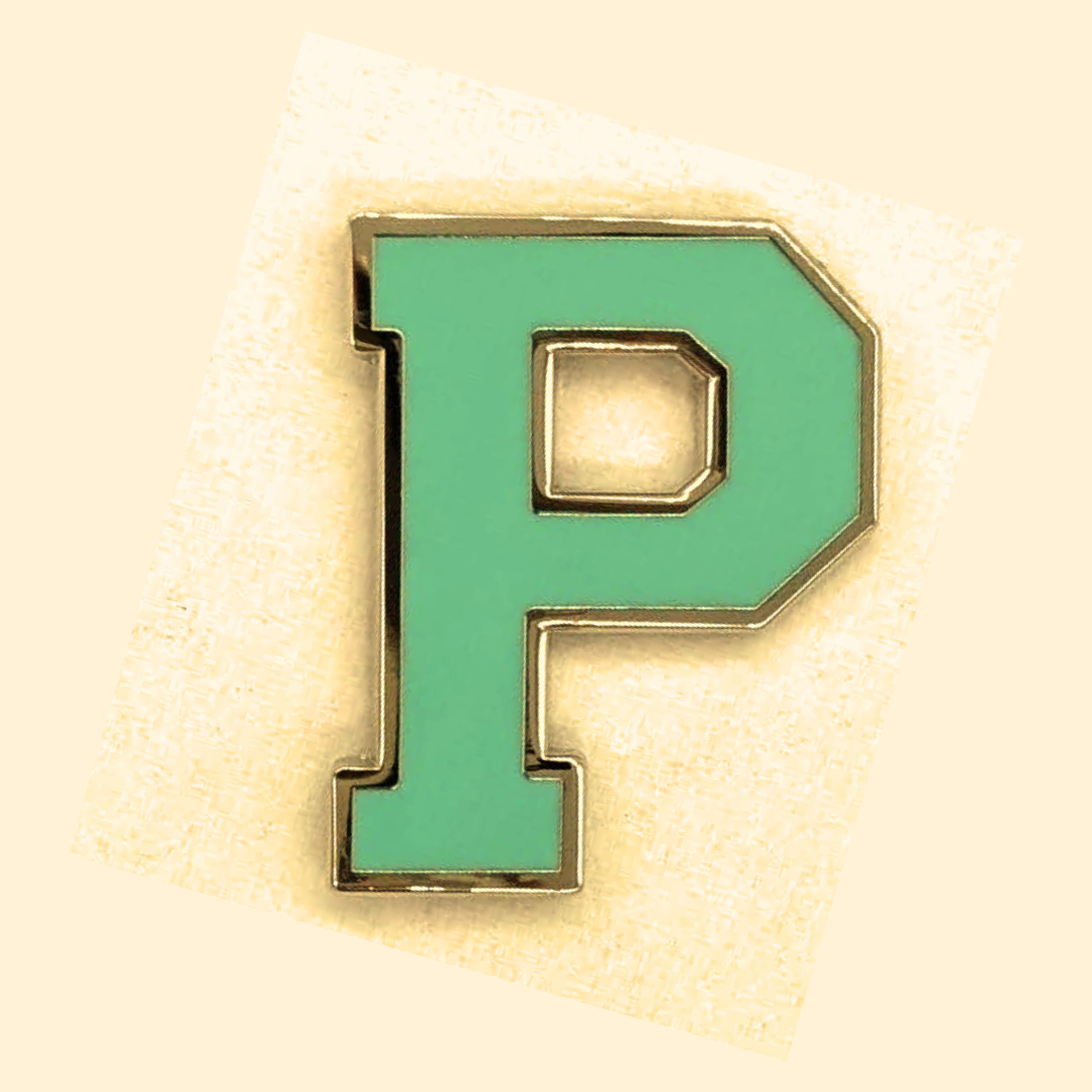 Varsity Letter Pin - DPC Blue