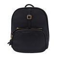 The Park View Crossbody Backpack - Pitch Black