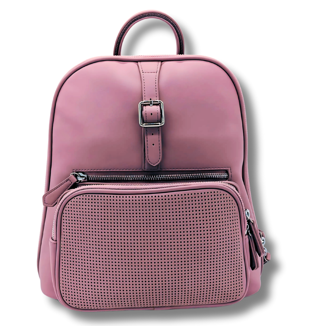 The Park View Crossbody Backpack - Purple Wall Chic