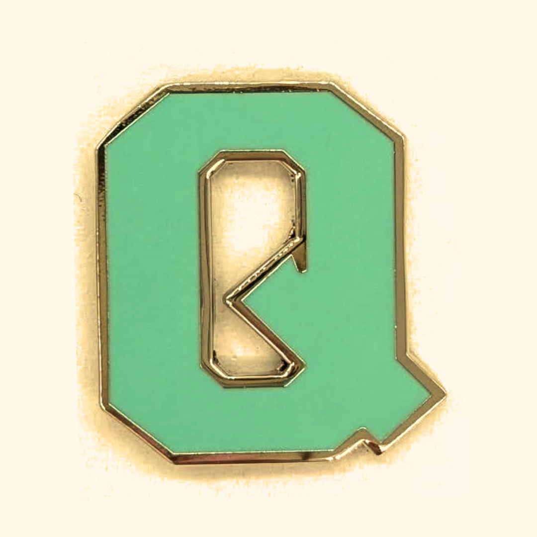 Varsity Letter Pin - DPC Blue