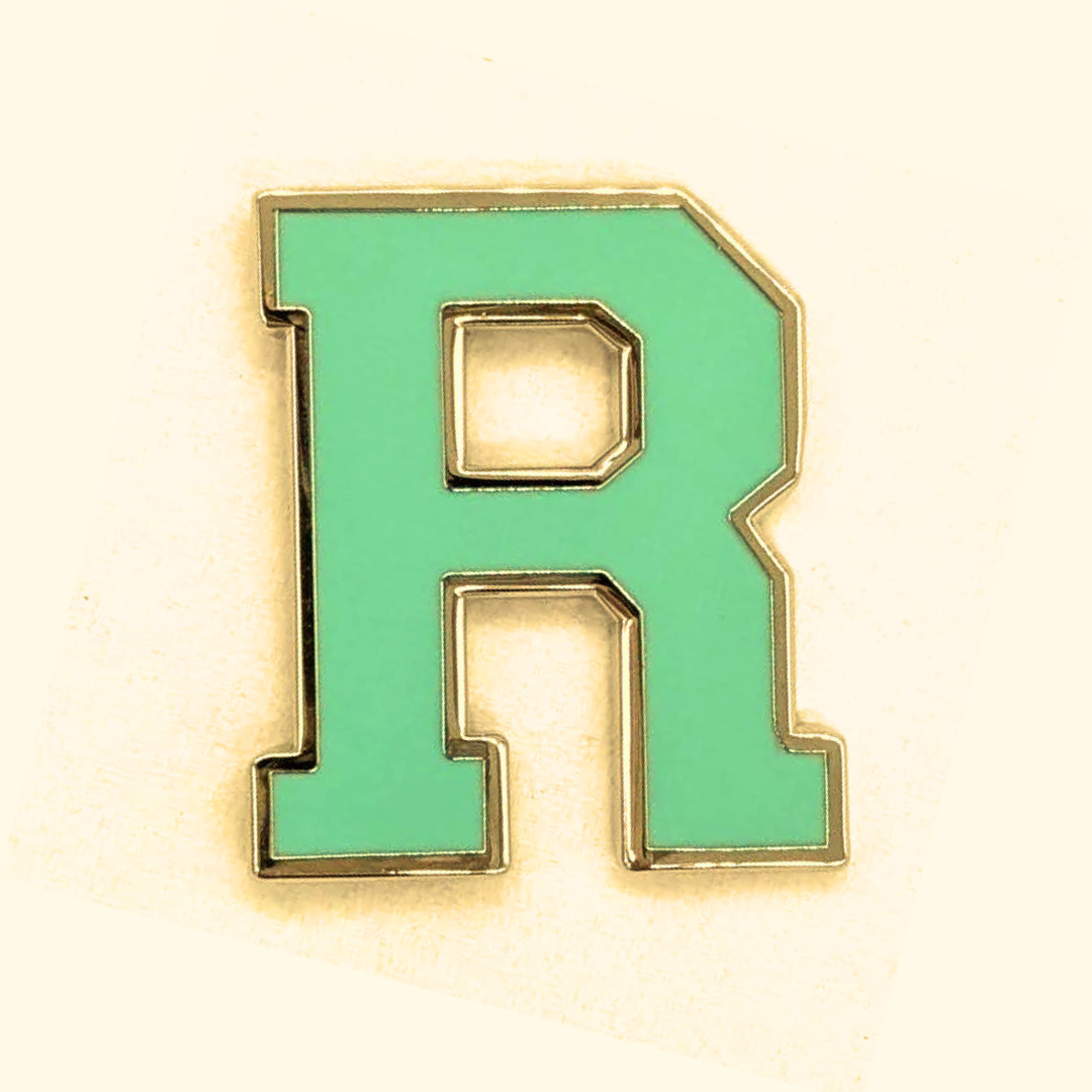 Varsity Letter Pin - DPC Blue