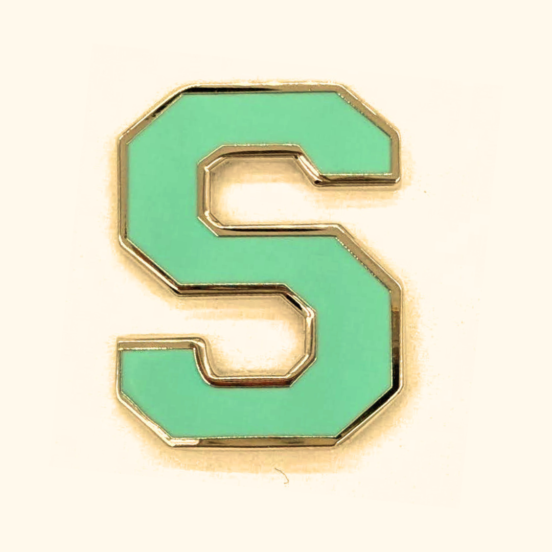 Varsity Letter Pin - DPC Blue