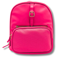 The Park View Crossbody Backpack - Vivid Pink