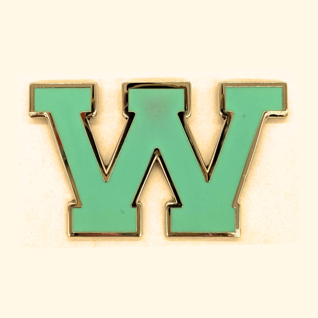 Varsity Letter Pin - DPC Blue