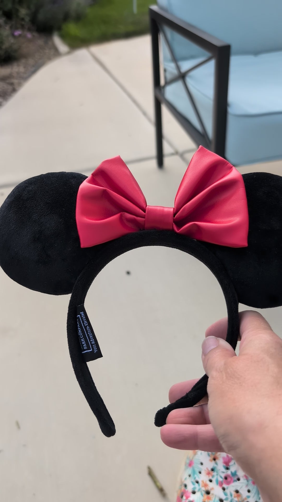 Mouse Headband Lux Velvet